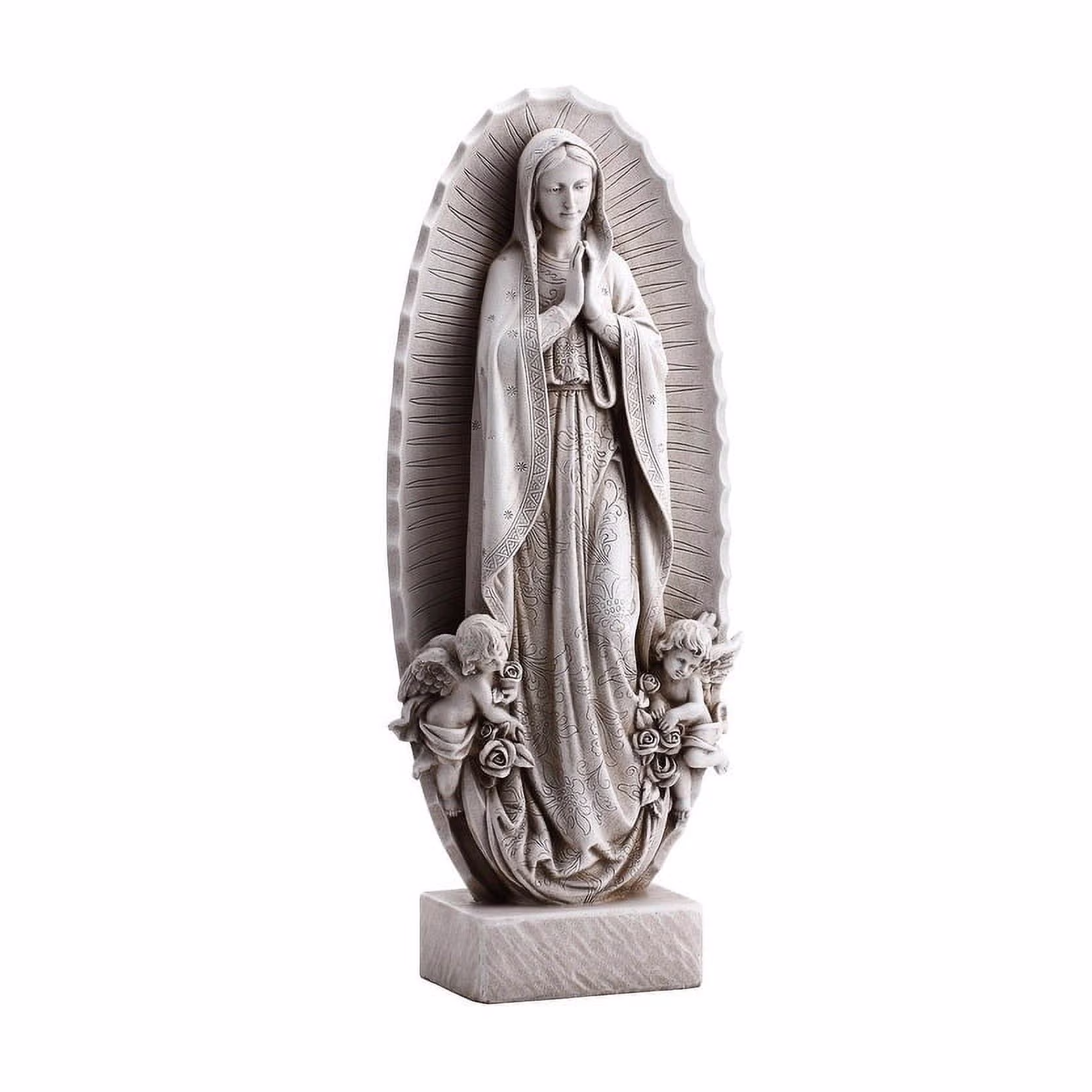23.5" Our Lady of Guadalupe Garden Statue - Image 2