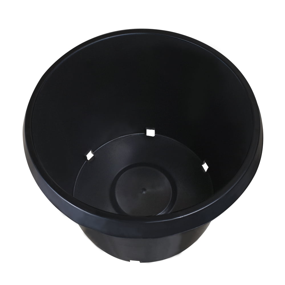 netuera 20gal Heavy Duty Premium Black Plastic Nursery Plant Container Garden Planter Pot - Image 5