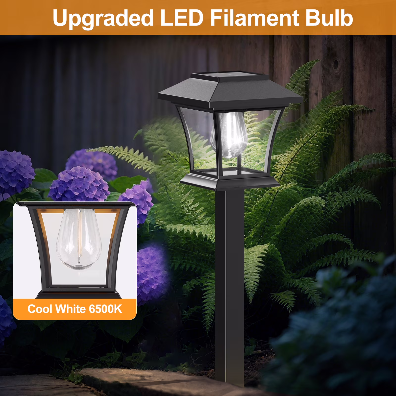 12 Pack Solar Lights Outdoor for Garden Walkway Pathway Lawn Yard Decorative Landscape Lighting. (Cool White, 12) - Image 6