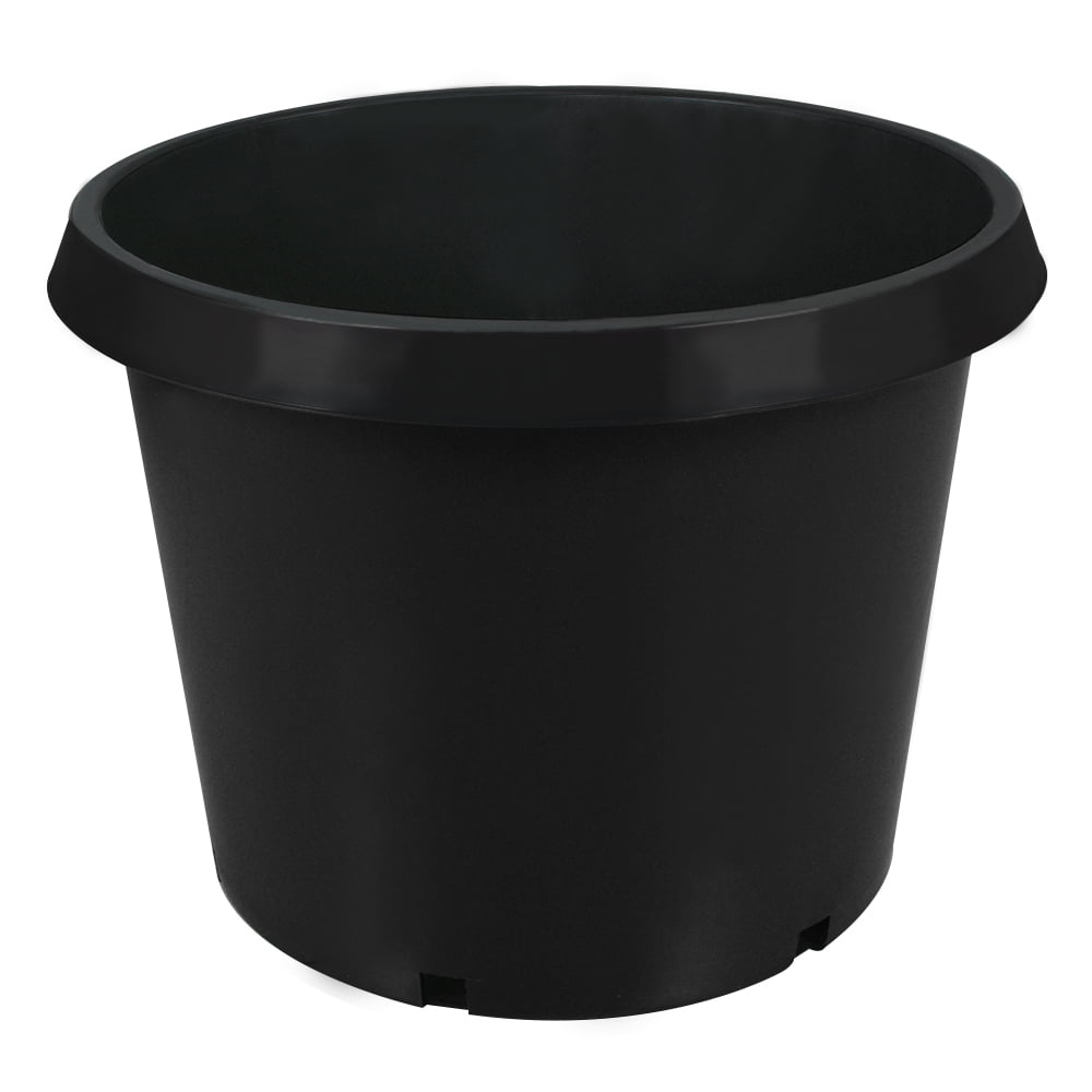 netuera 20gal Heavy Duty Premium Black Plastic Nursery Plant Container Garden Planter Pot - Image 6