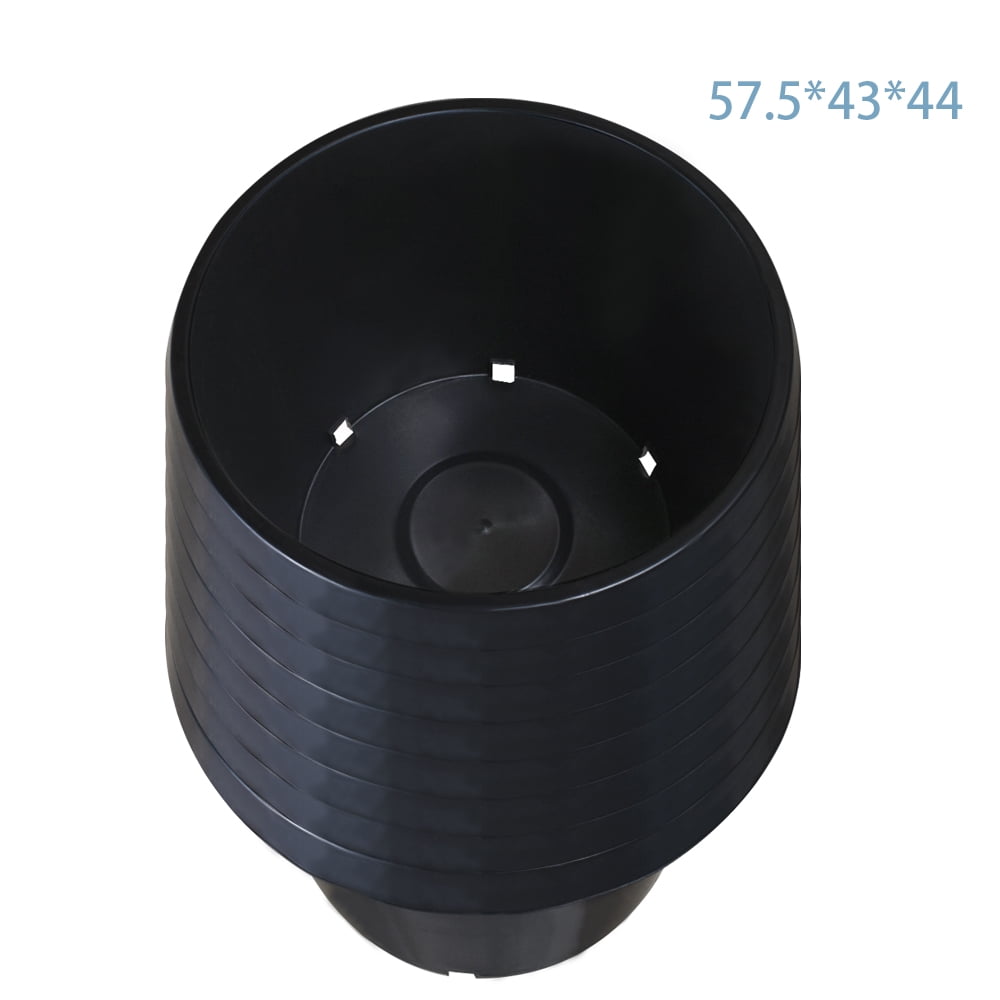 netuera 20gal Heavy Duty Premium Black Plastic Nursery Plant Container Garden Planter Pot - Image 7