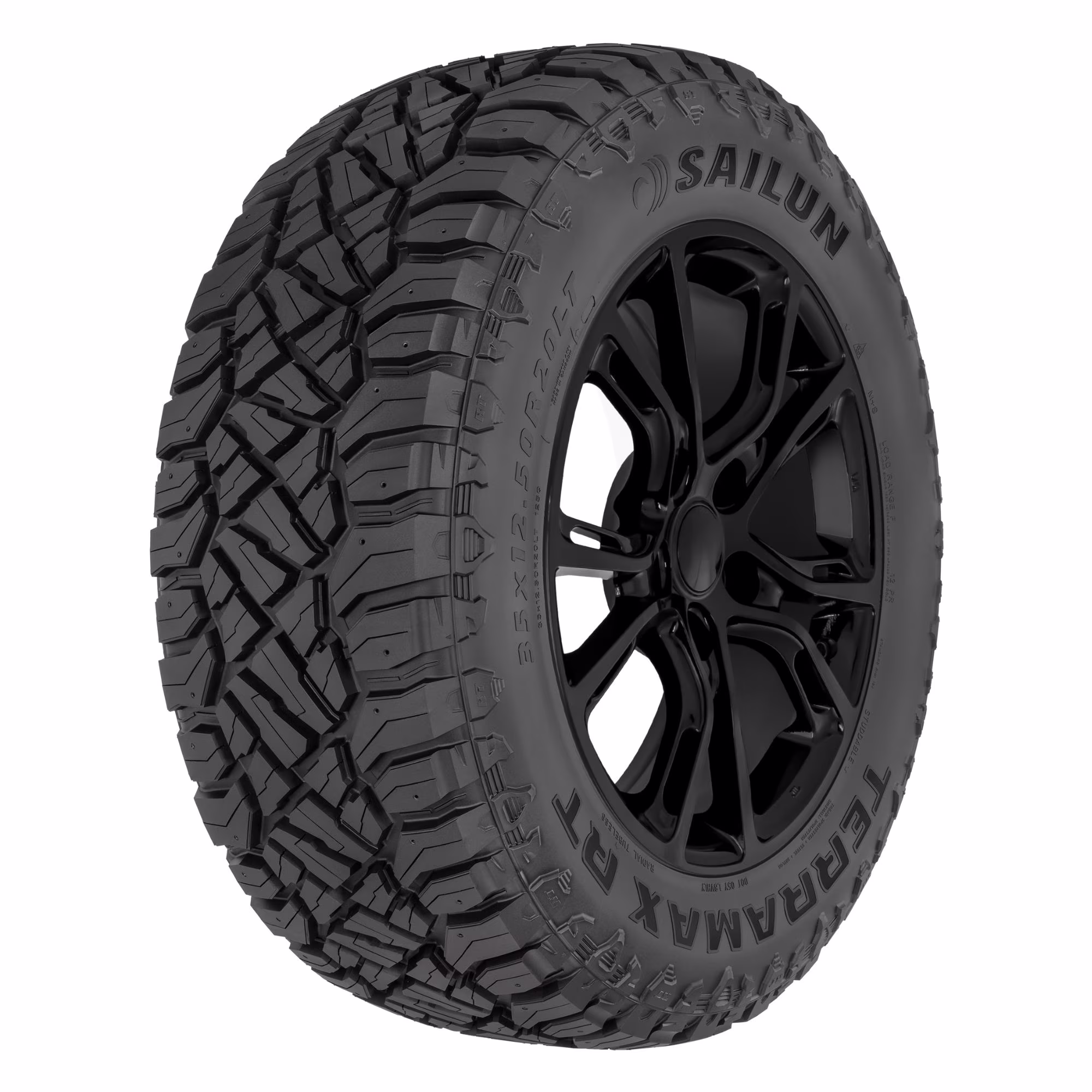 Sailun Terramax R/T Rugged Terrain LT37X12.50R17 124Q D Light Truck Tire